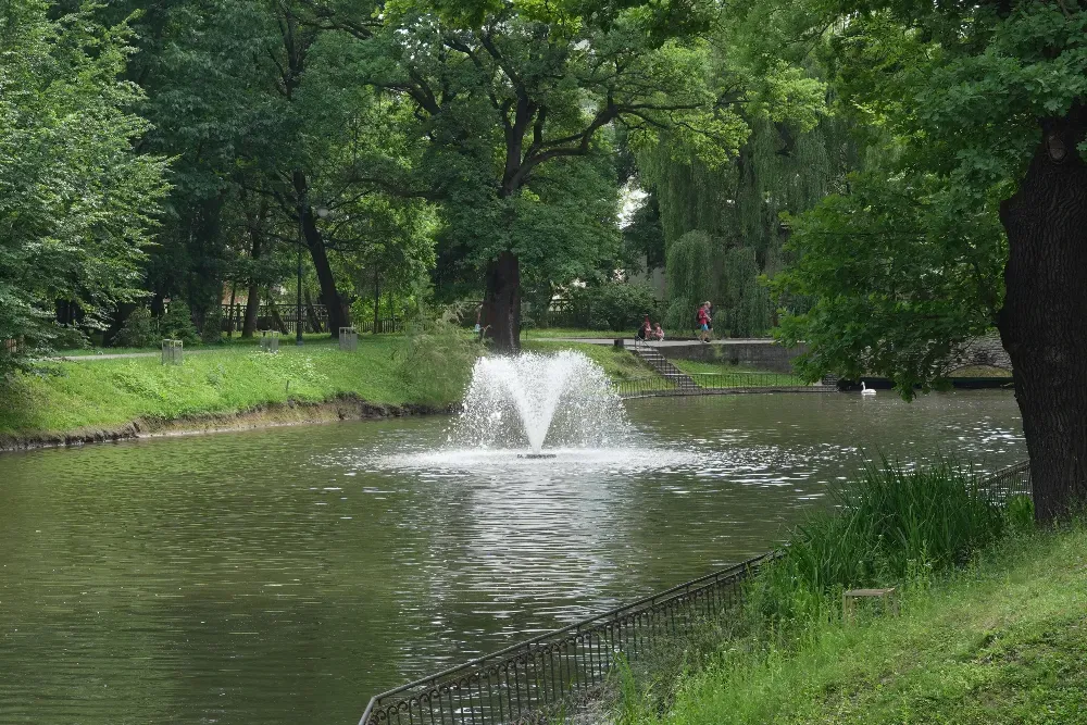 Фонтан у парку ім. Тараса Шевченка Ivano-Frankivs'k - photo 1